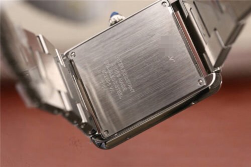 1:1 SUPER REPLICA CARTIER TANK W5200013 K11 FACTORY STAINLESS STEEL STRAP