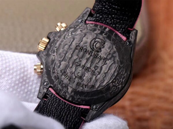 1:1 SUPER REPLICA ROLEX DAYTONA COSMOS CHRONOGRAPH CARBON FIBER EDITION PINK EXPLODED DRAGON DIAL