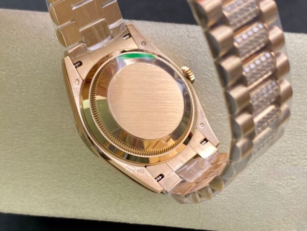1:1 SUPER REPLICA ROLEX DAY DATE M128345RBR-0020 EW FACTORY DIAMOND-SET BEZEL