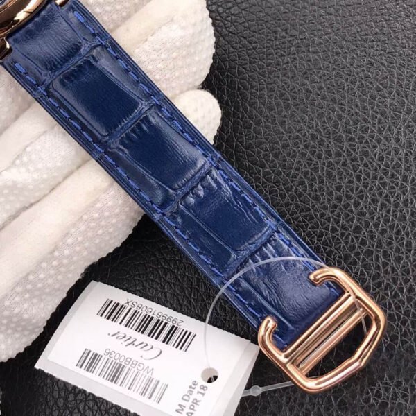 1:1 SUPER REPLICA BALLON BLEU DE CARTIER 42MM WGBB0036 V6 FACTORY BLUE STRAP