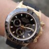 1:1 SUPER REPLICA ROLEX DAYTONA COSMOGRAPH M116518LN-0043 JH FACTORY BLACK STRAP