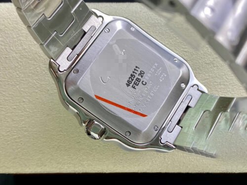 1:1 SUPER REPLICA CARTIER SANTOS WSSA0037 GF FACTORY V2 SILVER STRAP