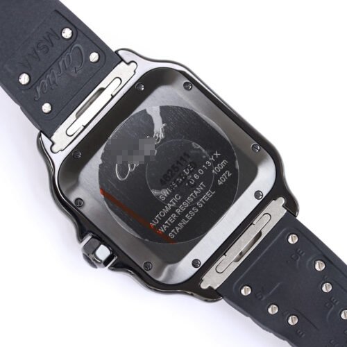 1:1 SUPER REPLICA CARTIER SANTOS WSSA0039 GF FACTORY CHARCOAL BLACK CASE