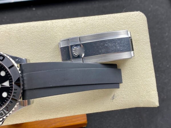 1:1 SUPER REPLICA ROLEX YACHT MASTER M226659-0002 CLEAN FACTORY BLACK STRAP