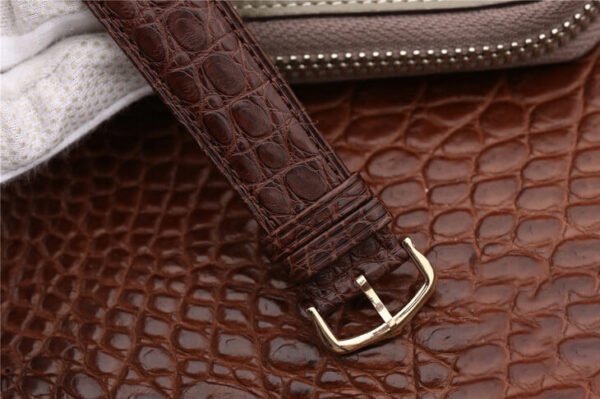 1:1 SUPER REPLICA CARTIER TANK W5200025 K11 FACTORY BROWN STRAP