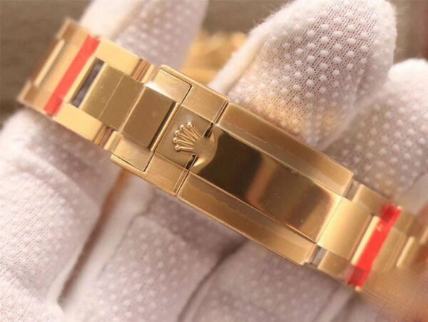 8_副本-51 1:1 SUPER REPLICA ROLEX DAYTONA COSMOGRAPH M116508-0003 NOOB FACTORY GOLD DIAL