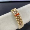 1:1 SUPER REPLICA ROLEX DAY DATE M128348RBR-0005 EW FACTORY GOLD STRAP