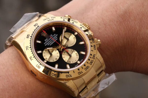 1:1 SUPER REPLICA ROLEX DAYTONA COSMOGRAPH M116508-0009 JH FACTORY BLACK DIAL