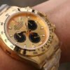 1:1 SUPER REPLICA ROLEX DAYTONA 116508 JH FACTORY GOLD CASE