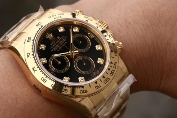 1:1 SUPER REPLICA ROLEX DAYTONA COSMOGRAPH M116508-0008 JH FACTORY STAINLESS STEEL BEZEL