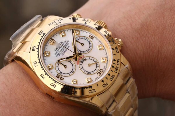 1:1 SUPER REPLICA ROLEX DAYTONA COSMOGRAPH 116528-78598 JH FACTORY WHITE DIAL