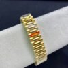 1:1 SUPER REPLICA ROLEX DAY-DATE M128238-0069 YELLOW GOLD EW FACTORY GRADUAL GREEN DIAL