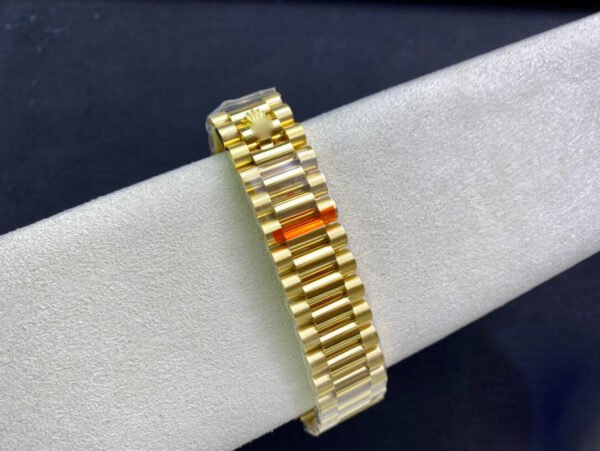 1:1 SUPER REPLICA ROLEX DAY-DATE M128238-0069 YELLOW GOLD EW FACTORY GRADUAL GREEN DIAL