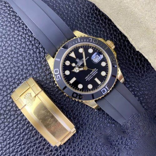1:1 SUPER REPLICA ROLEX YACHT MASTER M226658-0001 CLEAN FACTORY GRAY STRAP