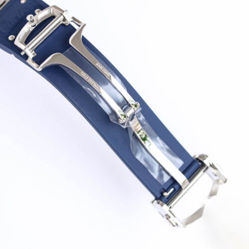 1:1 SUPER REPLICA CARTIER SANTOS GF FACTORY BLUE STRAP