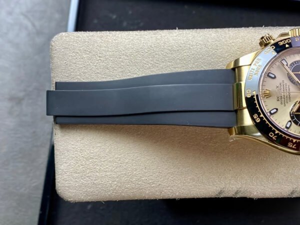 1:1 SUPER REPLICA ROLEX COSMOGRAPH DAYTONA M116518LN-0048 CLEAN FACTORY GREY RUBBER STRAP