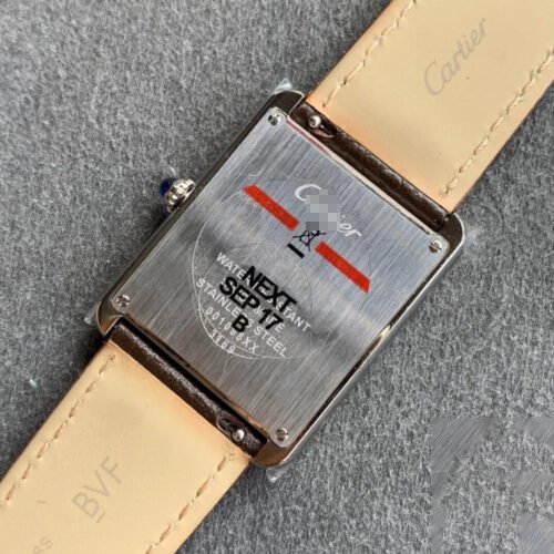 1:1 SUPER REPLICA CARTIER TANK WSTA0030 K11 FACTORY STAINLESS STEEL BEZEL