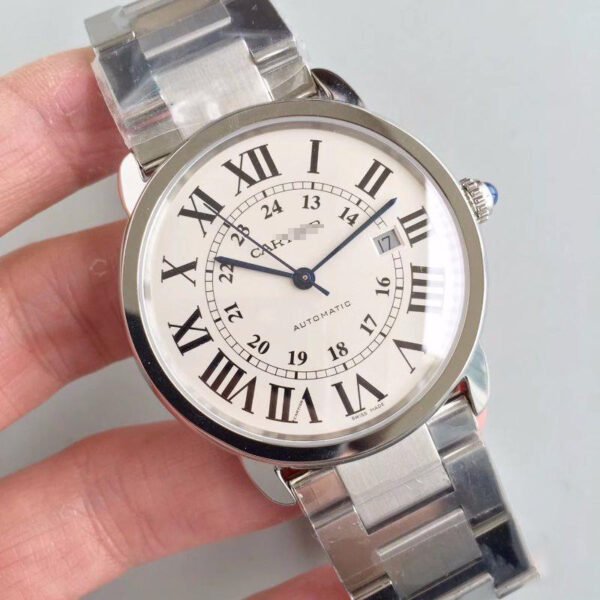 1:1 SUPER REPLICA CARTIER RONDE SOLO DE W6701011 42MM ZF FACTORY WHITE DIAL