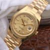 1:1 SUPER REPLICA ROLEX DAY-DATE II 218238 40MM EW FACTORY 18K YELLOW GOLD DIAL