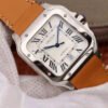 1:1 SUPER REPLICA CARTIER SANTOS DE CARTIER LARGE 2018 WSSA0009 KOR FACTORY WHITE DIAL