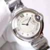 1:1 SUPER REPLICA BALLON BLEU DE CARTIER WE9020 33MM V6 FACTORY WHITE DIAL