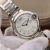 1:1 SUPER REPLICA BALLON BLEU DE CARTIER 33MM V6 FACTORY WHITE DIAL