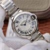 1:1 SUPER REPLICA BALLON BLEU DE CARTIER V6 FACTORY SILVER DIAL