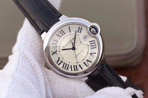 1:1 SUPER REPLICA BALLON BLEU DE CARTIER 42MM W6901351 V9 FACTORY SILVER DIAL
