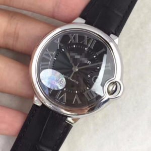 1:1 SUPER REPLICA BALLON BLEU DE CARTIER 42MM WSBB0003 V6 FACTORY BLACK DIAL