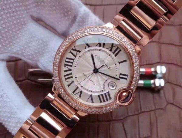 1:1 SUPER REPLICA BALLON BLEU DE CARTIER 42MM V6 FACTORY WHITE DIAL