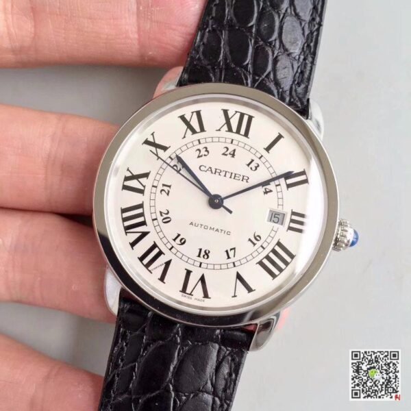 1:1 SUPER REPLICA RONDE SOLO DE CARTIER W6701010 42MM ZF FACTORY WHITE DIAL