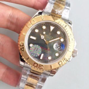 1:1 SUPER REPLICA ROLEX YACHT MASTER 116621 40MM JF FACTORY PATINA DIAL