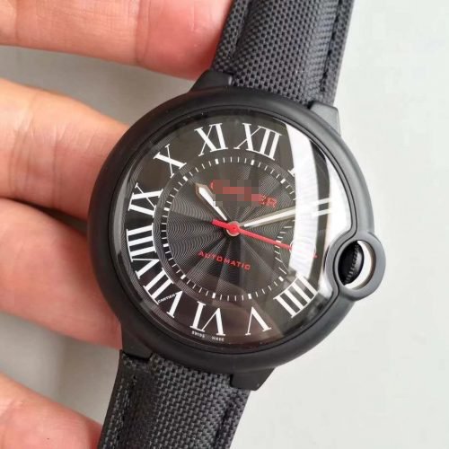 1:1 SUPER REPLICA BALLON BLEU DE CARTIER WSBB0015 42MM HBB V6 FACTORY BLACK DIAL