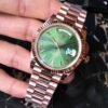 1:1 SUPER REPLICA ROLEX DAY DATE 228235 40MM EW FACTORY GREEN DIAL