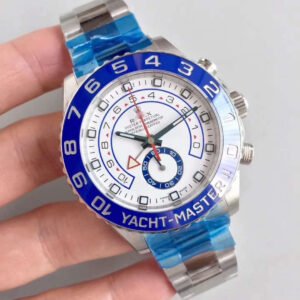 1:1 SUPER REPLICA ROLEX YACHT-MASTER II 116680 JF FACTORY WHITE DIAL