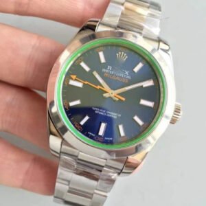 1:1 SUPER REPLICA ROLEX MILGAUSS 116400GV AR FACTORY BLUE DIAL