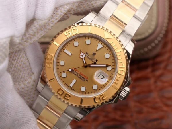 1:1 SUPER REPLICA ROLEX YACHT MASTER 116623 CHAMPAGNE DIAL
