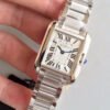 1:1 SUPER REPLICA CARTIER TANK ANGLAISE LADIES W5310022 SILVER DIAL