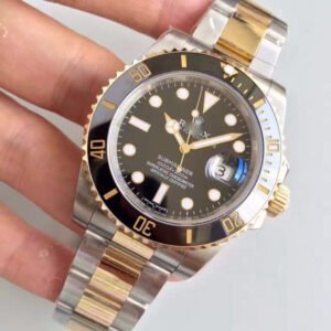 1:1 SUPER REPLICA ROLEX SUBMARINER DATE 116613LN NOOB FACTORY V8 BLACK DIAL