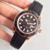 1:1 SUPER REPLICA ROLEX YACHT-MASTER 40MM 116655 NOOB FACTORY BLACK DIAL