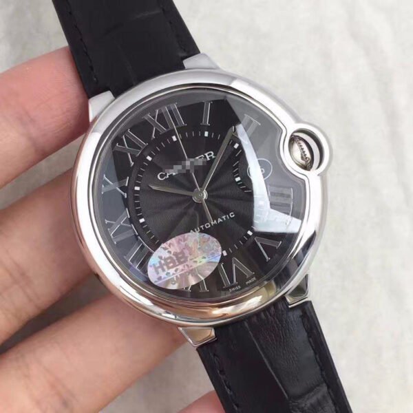 1:1 SUPER REPLICA BALLON BLEU DE CARTIER 42MM WSBB0003 V6 FACTORY BLACK DIAL