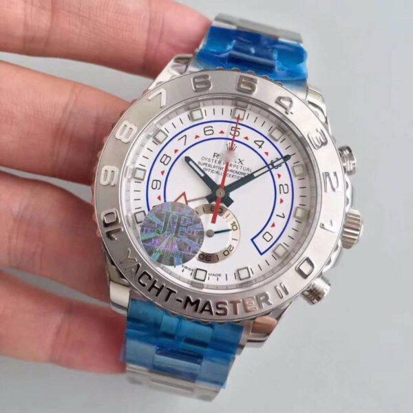 1:1 SUPER REPLICA ROLEX YACHT MASTER II 116689 JF FACTORY WHITE DIAL