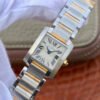 1:1 SUPER REPLICA CARTIER TANK FRANCAISE LADIES W51007Q4 WHITE DIAL