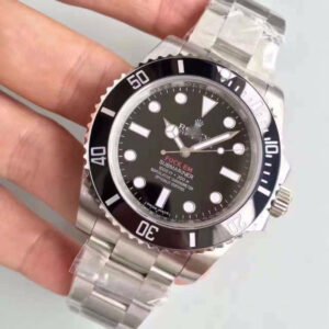 1:1 SUPER REPLICA ROLEX SUBMARINER 114060 NOOB FACTORY V9 BLACK DIAL