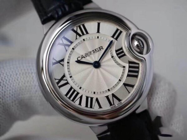 1:1 SUPER REPLICA BALLON BLEU DE CARTIER WE902073 33MM V6 FACTORY SILVER DIAL