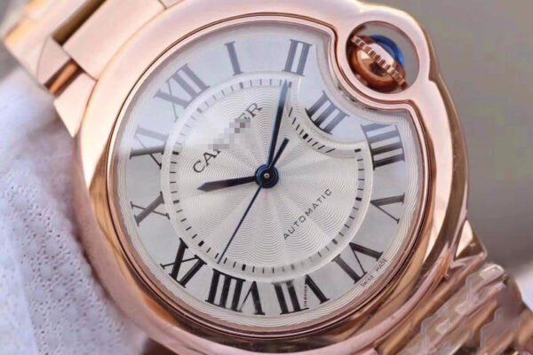 1:1 SUPER REPLICA BALLON BLEU DE CARTIER LADIES 33MM W6920068 V9 FACTORY WHITE TEXTURED DIAL