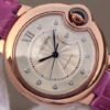 1:1 SUPER REPLICA BALLON BLEU DE CARTIER WE902040 V9 FACTORY SILVER TEXTURED DIAL