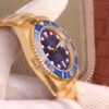 1:1 SUPER REPLICA ROLEX SUBMARINER DATE 116618LB VR FACTORY 18K YELLOW GOLD WRAPPED BLUE DIAL