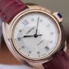 1:1 SUPER REPLICA CLE DE CARTIER AUTOMATIC 35MM WJCL0032 18K ROSE GOLD SILVER-GRAY DIAL