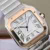 1:1 SUPER REPLICA CARTIER DE SANTOS W2SA0006 BV FACTORY WHITE DIAL